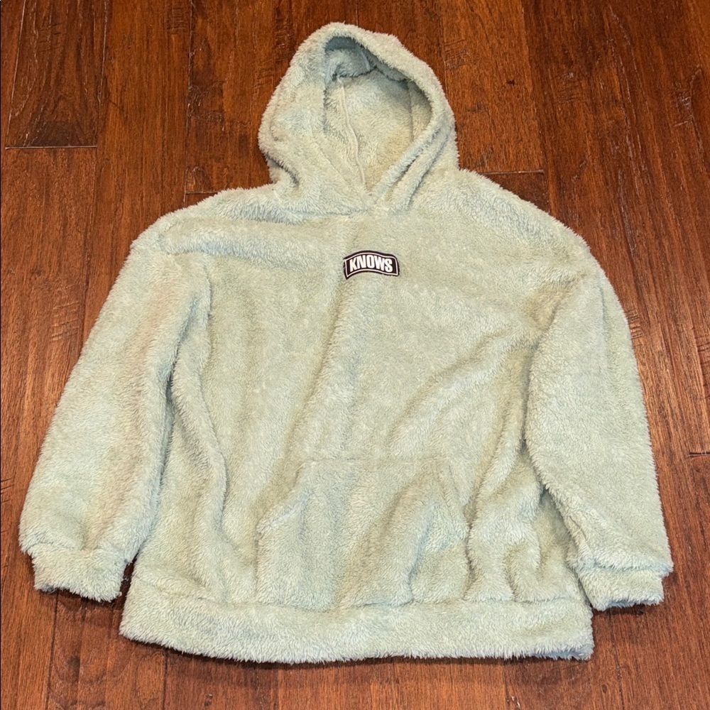 1XL Teddy Cozy Fleece Hoodie